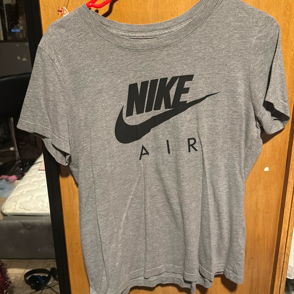 Grey nike air shirt